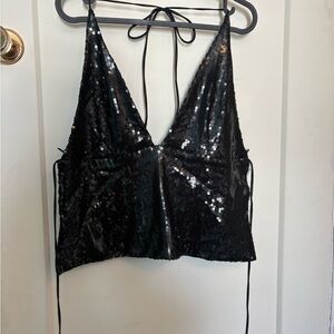 Garage Shimmering Black Top